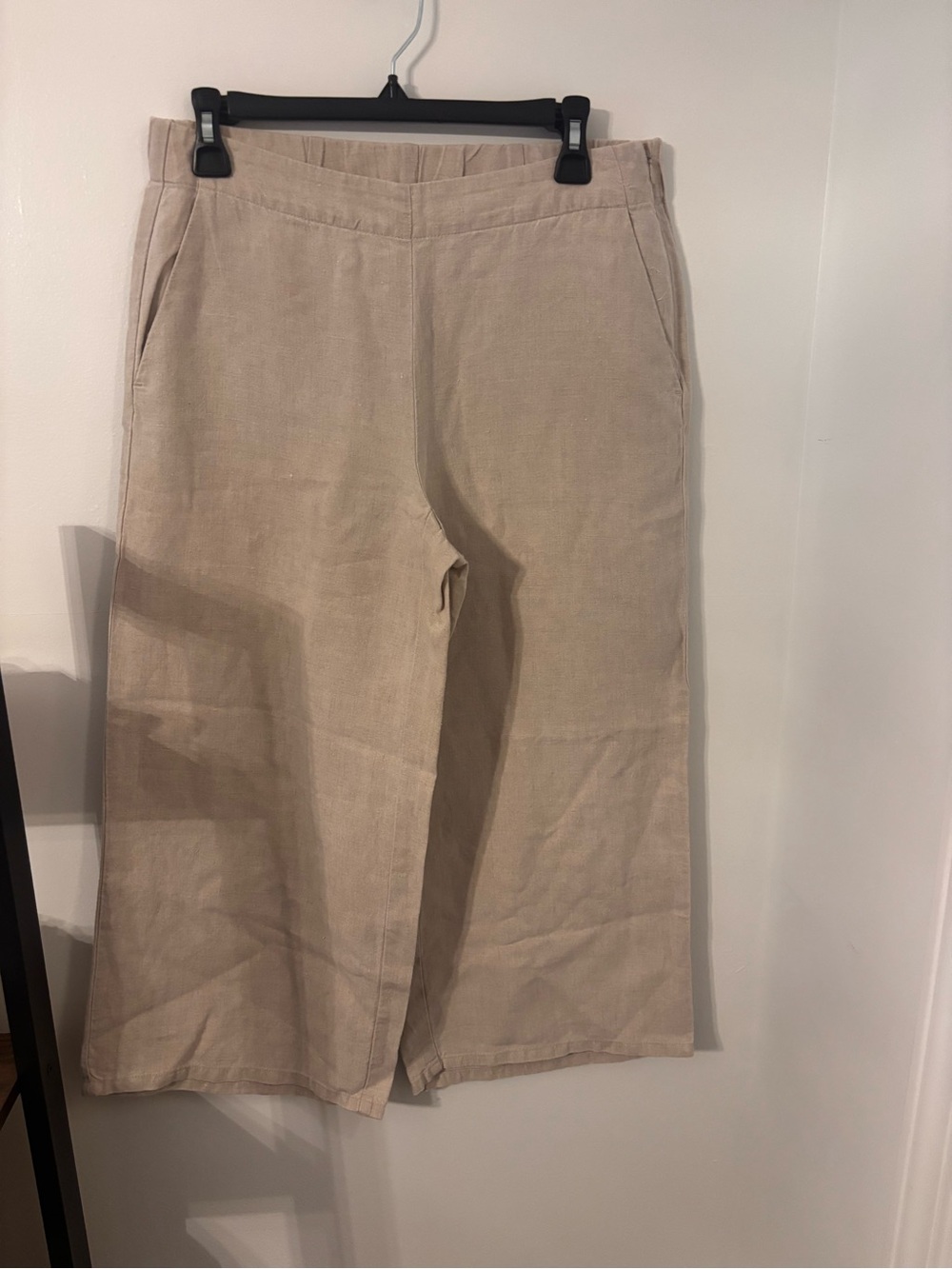 J. Jill Love Linen Wide Leg Linen khaki Pants